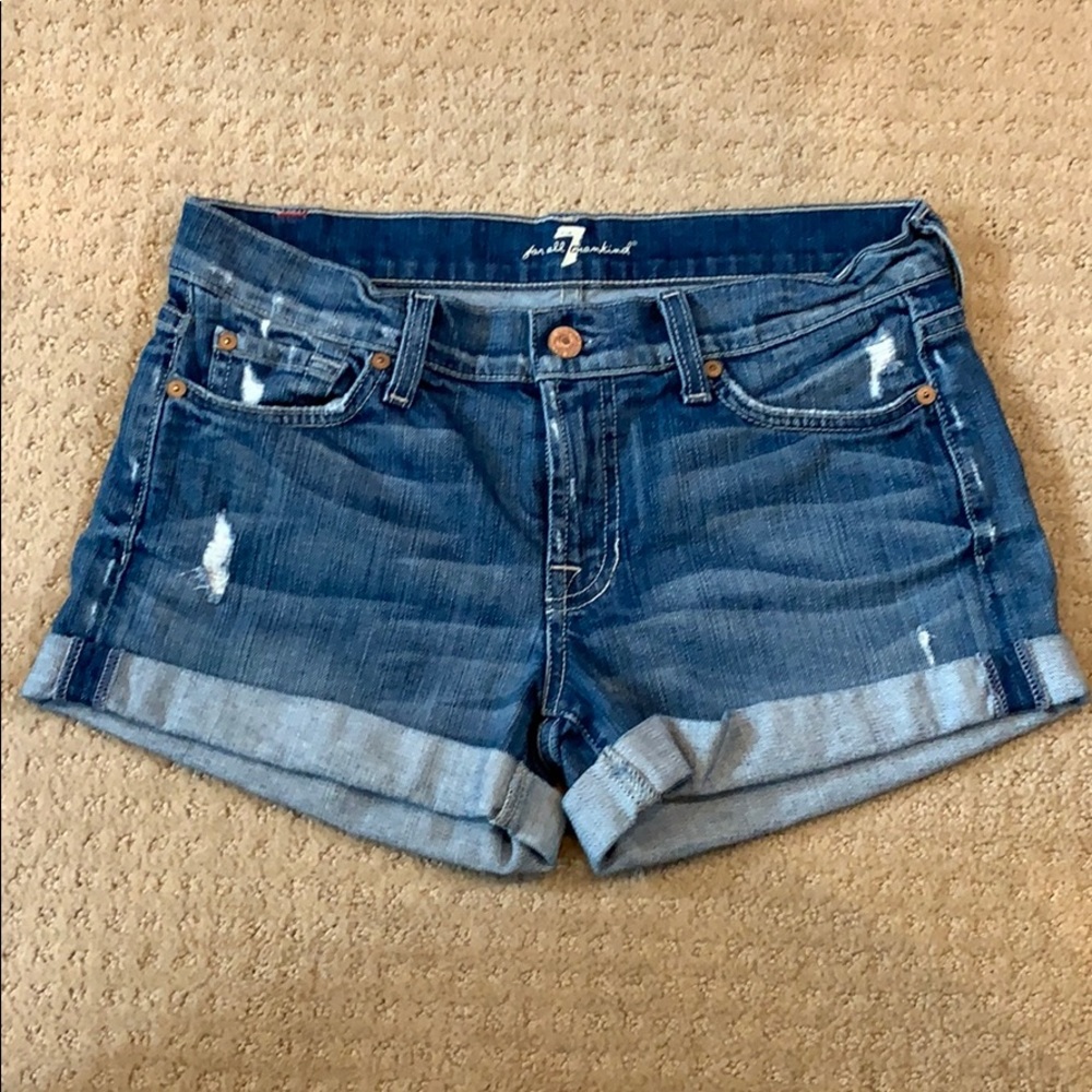 Seven For All Mankind Denim Shorts